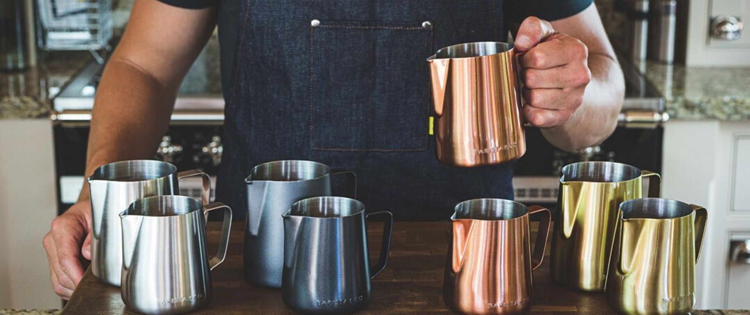 Barista Cocktail Glasses, Coffee Accessories