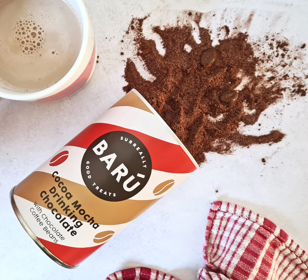 Barú Cocoa Mocha Drinking Chocolate Powder 250 g Crema