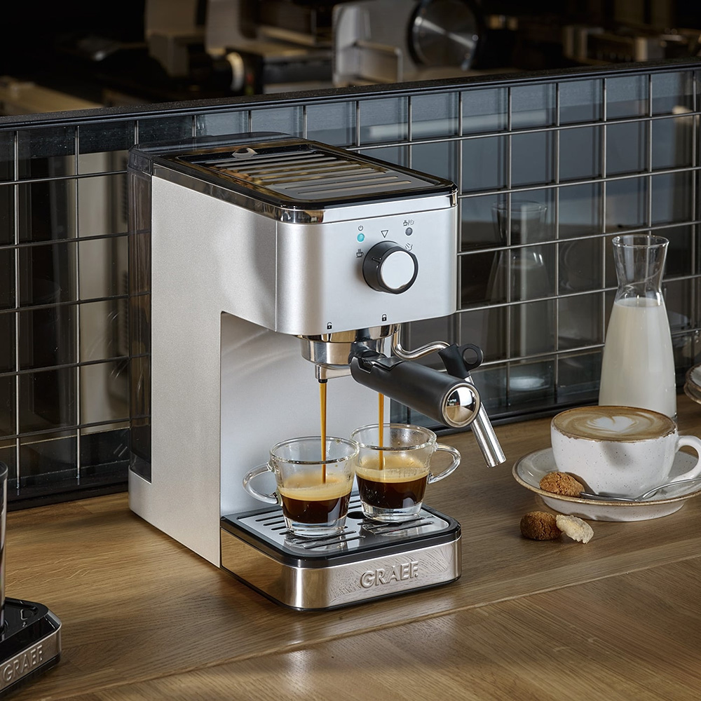 Graef Salita Machine + CM201 Coffee Grinder - Crema