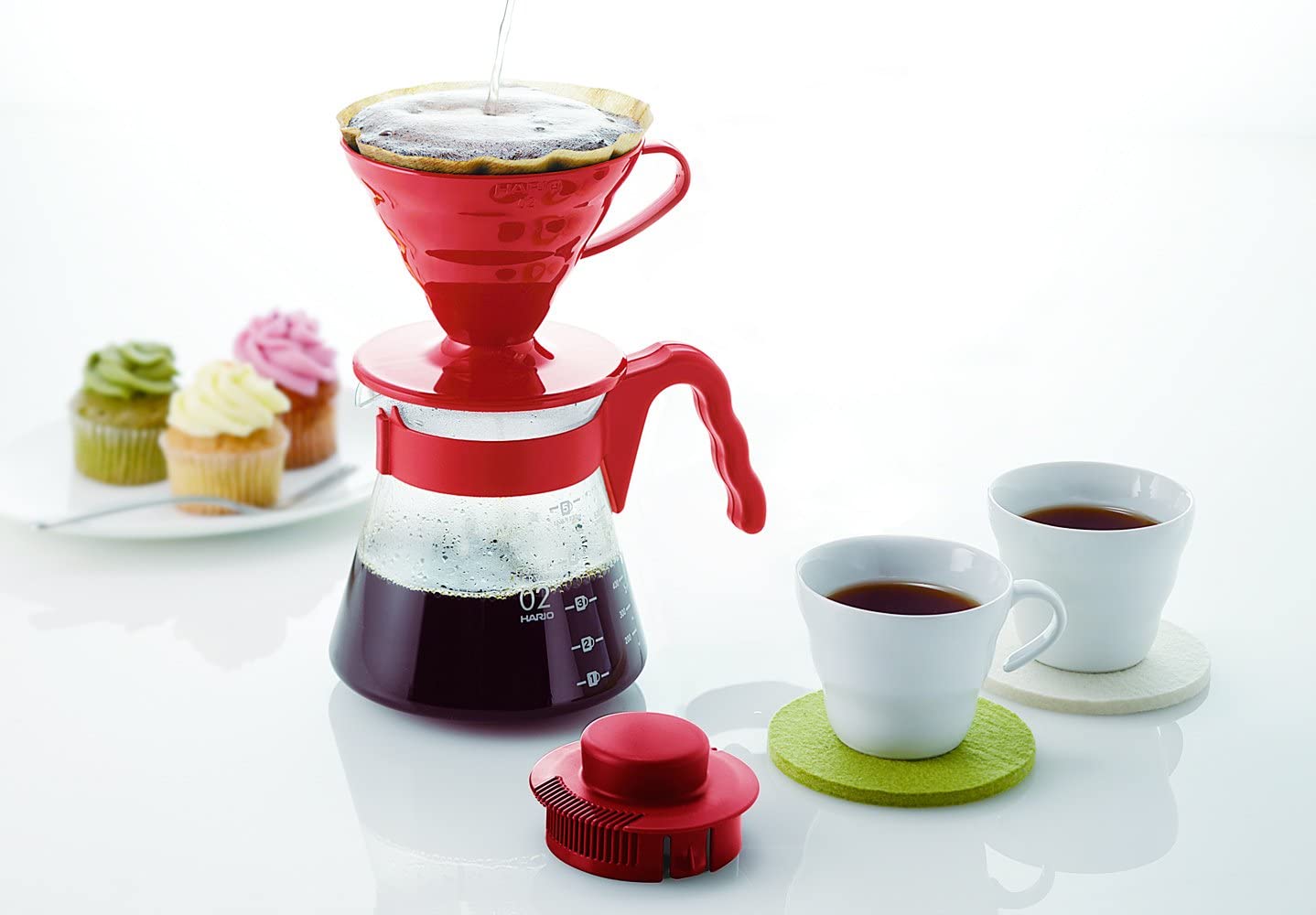 Hario Pour Over Kit V6002, 700 ml Crema