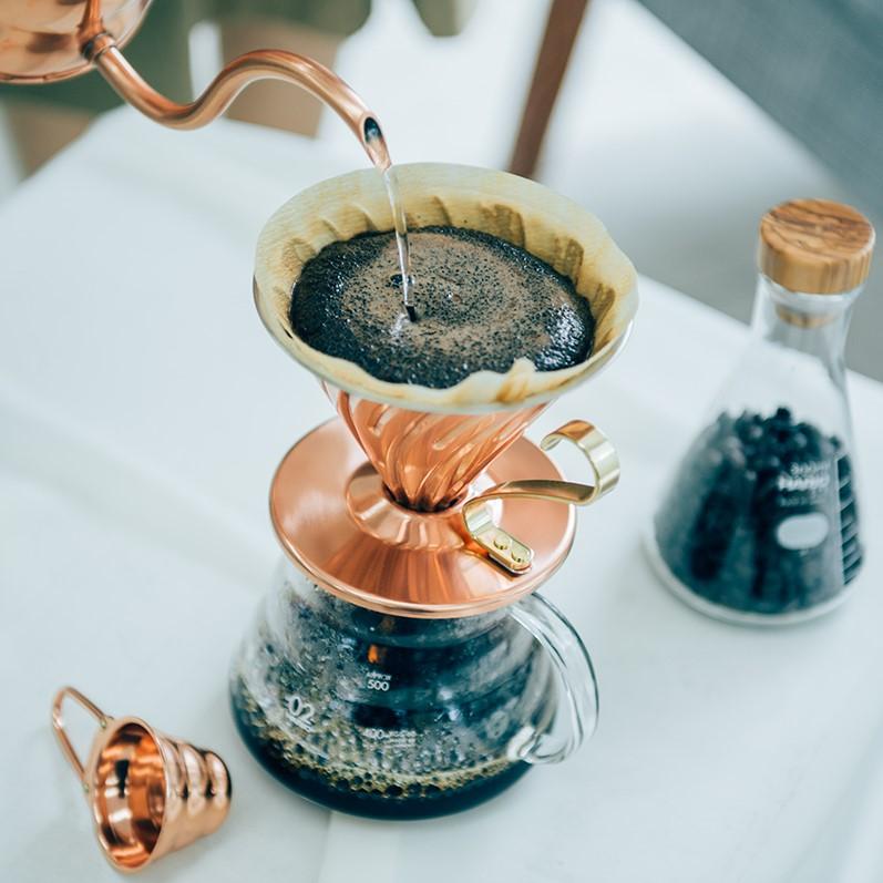 Hario V60 Copper Dripper, Size 02, Japan Made