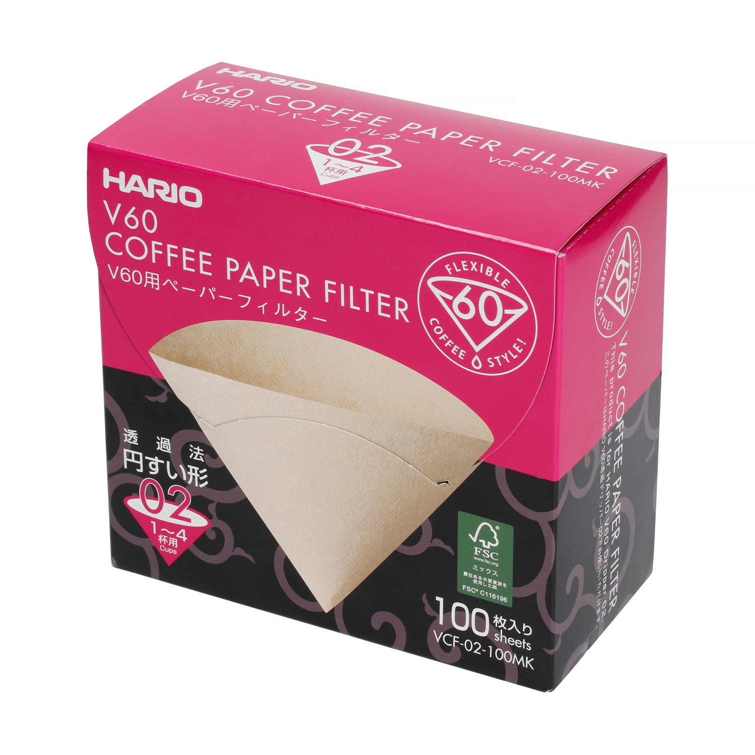 Hario V60 Size 02 Brown Coffee Paper 