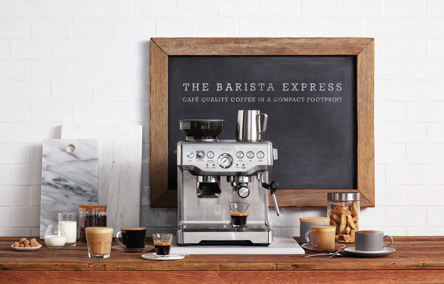 Machine à café grain - The Barista Express Sage