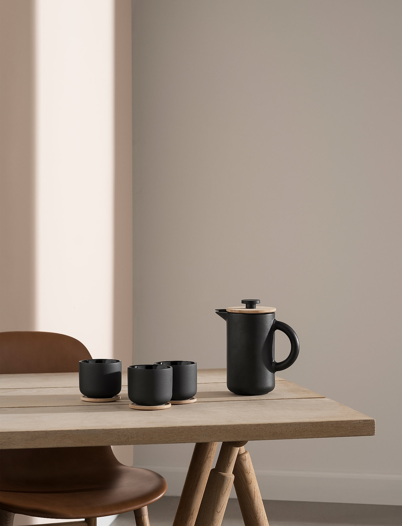 Stelton Theo French Press, 800 ml Crema