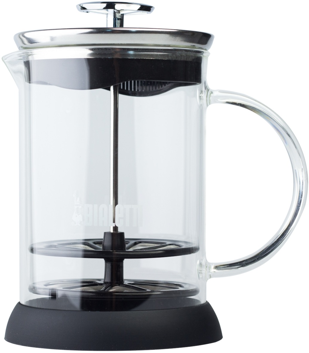 Mousseur à lait Bialetti en verre - 33cl