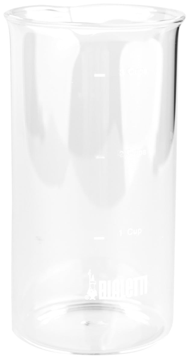 Bialetti Cafetiere Spare Glass, Transparent, 350 ml 3 Cup