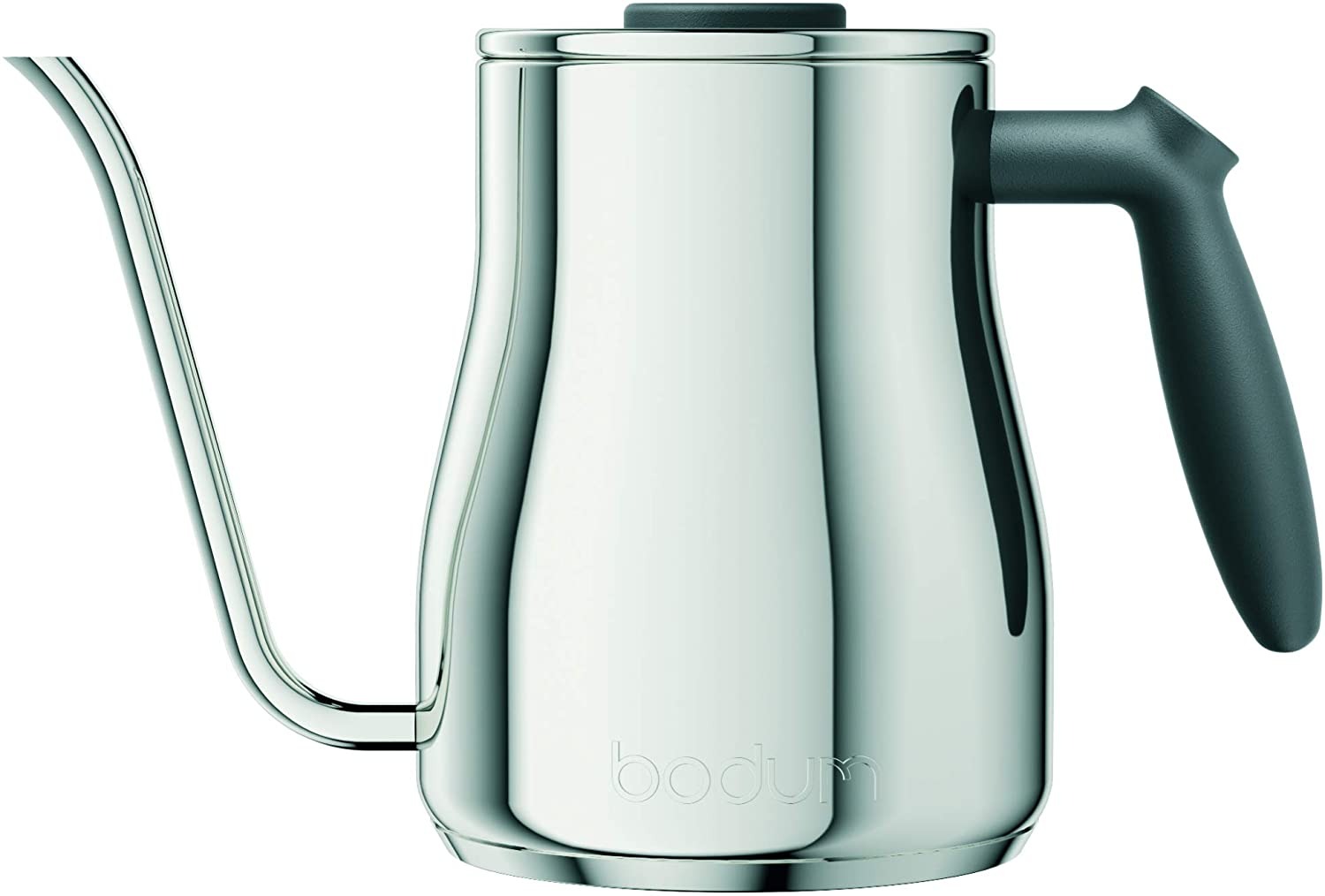 Bodum Bistro Gooseneck bouilloire à col de cygne, 1 l, acier - Crema