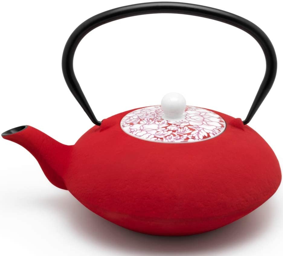 Bredemeijer Yantai Teapot 1200 ml Cast Iron Crema