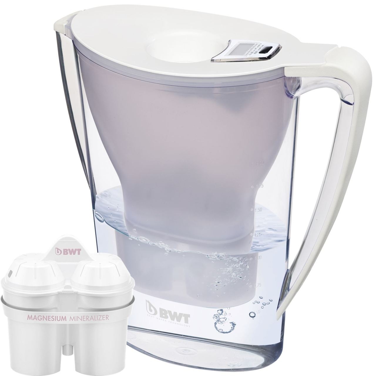 Bwt Penguin Water Filter Jug 2 7 L Crema
