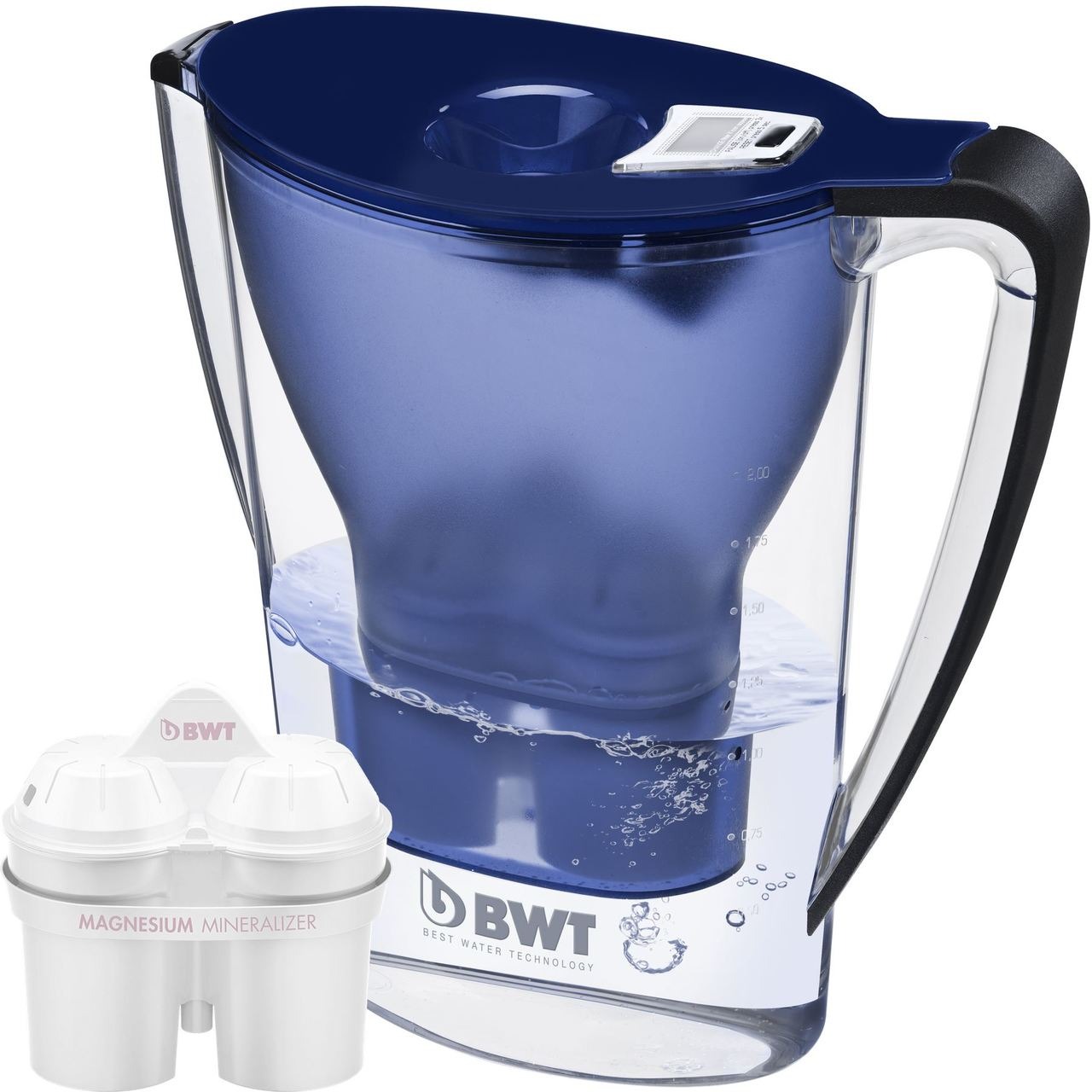 Bwt Penguin Water Filter Jug 2 7 L Crema
