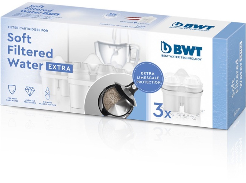 BWT Soft Filtered Water EXTRA Filter Cartridges Crema