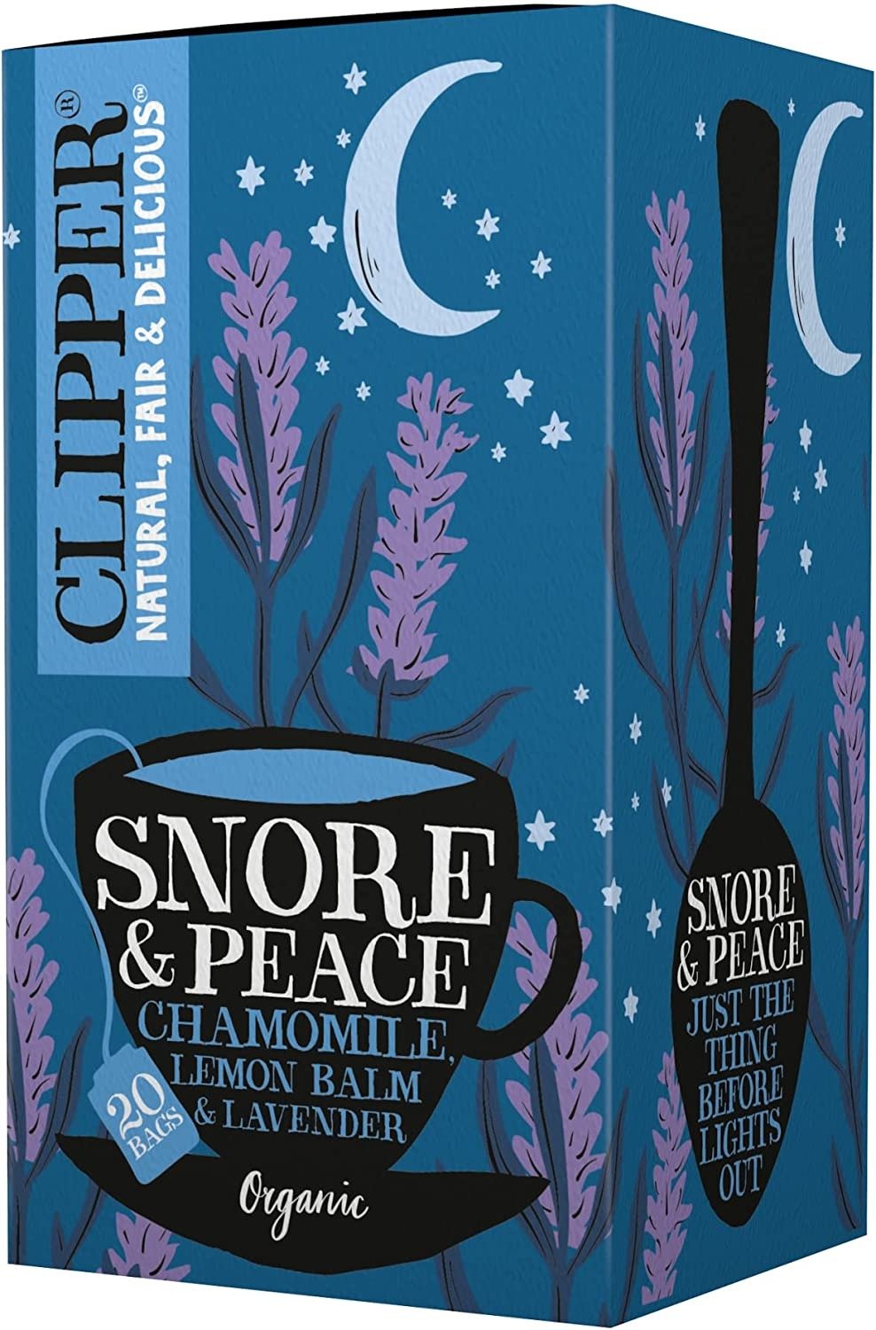 Clipper Organic Snore & Peace Infusion 20 sachets - Crema