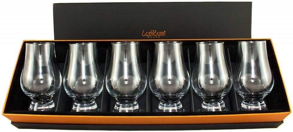 Glencairn Glass whisky glass gift box 6 pcs - Crema