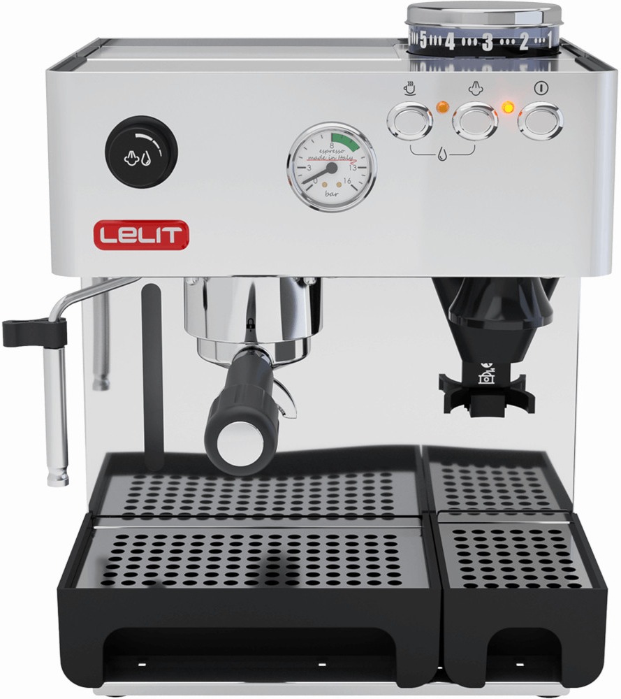 LELIT Anita PL042EM Máquina de Espresso con Molinillo 110V US - Fabricado  en Italia : : Hogar y Cocina