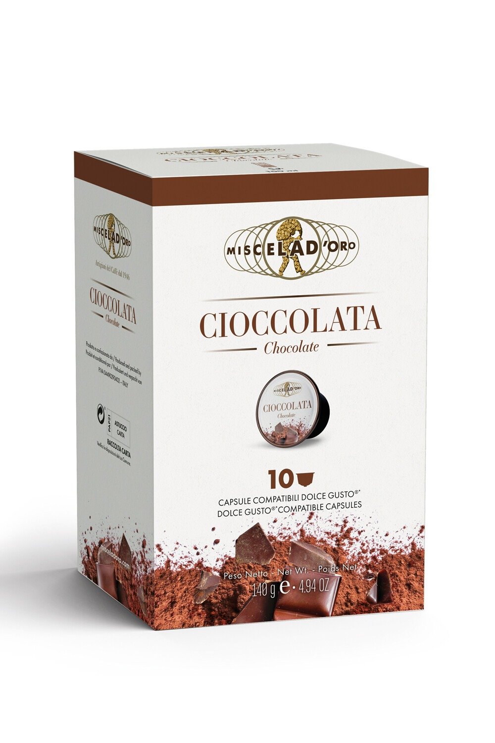 Miscela d'Oro Cioccolata - Dolce Gusto® Compatible Hot Chocolate