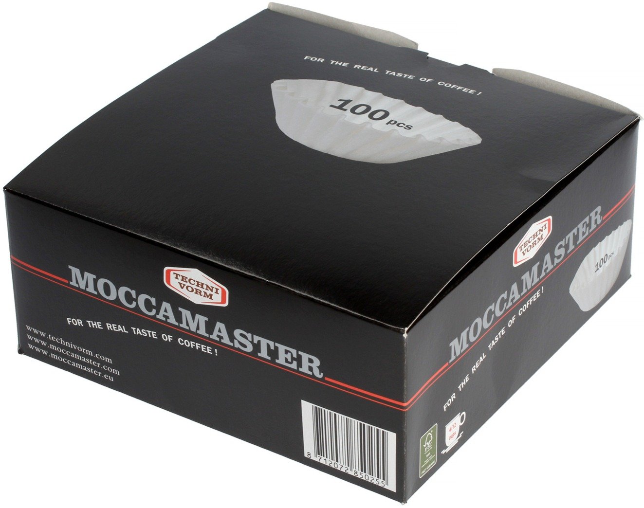 Moccamaster Oxygen Bleached 110 mm Paper Coffee Filter 100 pcs Crema