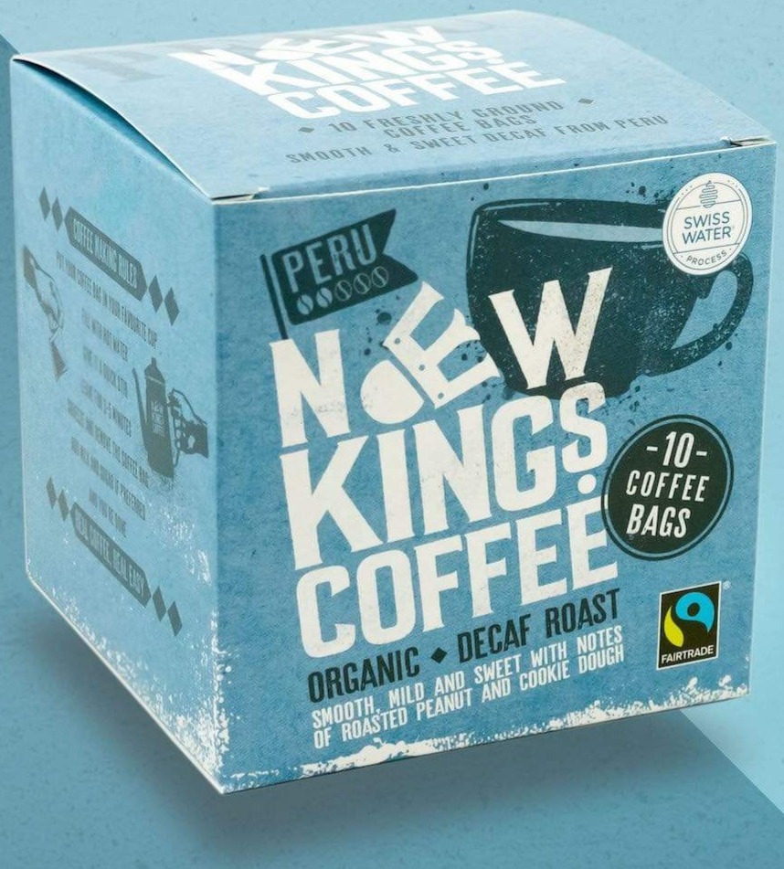 Single Serve Decaf Coffee Bags / Steeped Decaf Dancing Goats Dancing