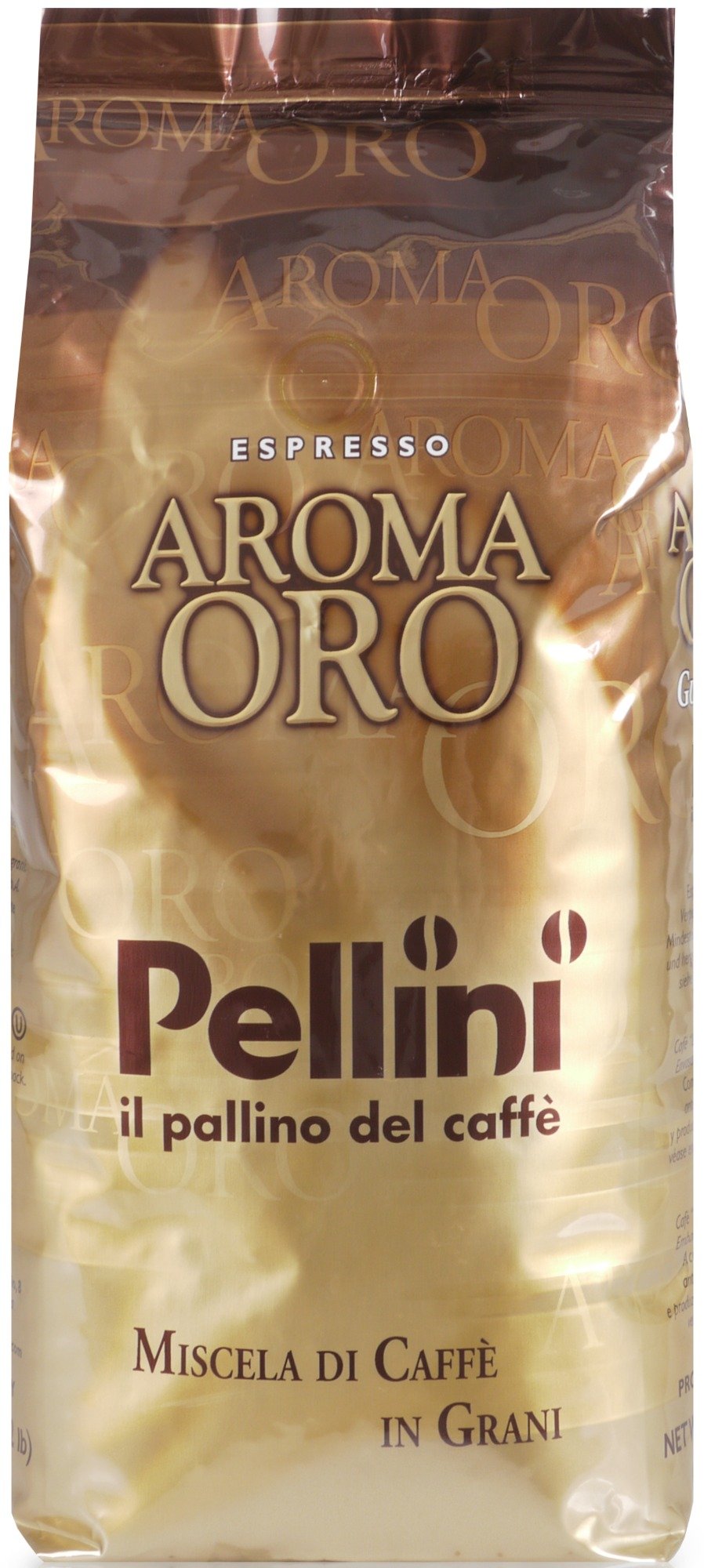 Plantkunde thermometer groet Pellini Espresso Aroma Oro Gusto Intenso 1 kg Coffee Beans - Crema
