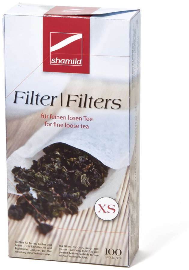 Shamila papier filtre pour le thé, 100 pcs - Crema