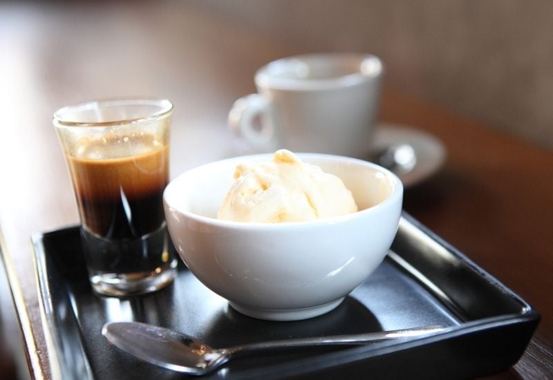 Affogato - an Italian classic - Crema