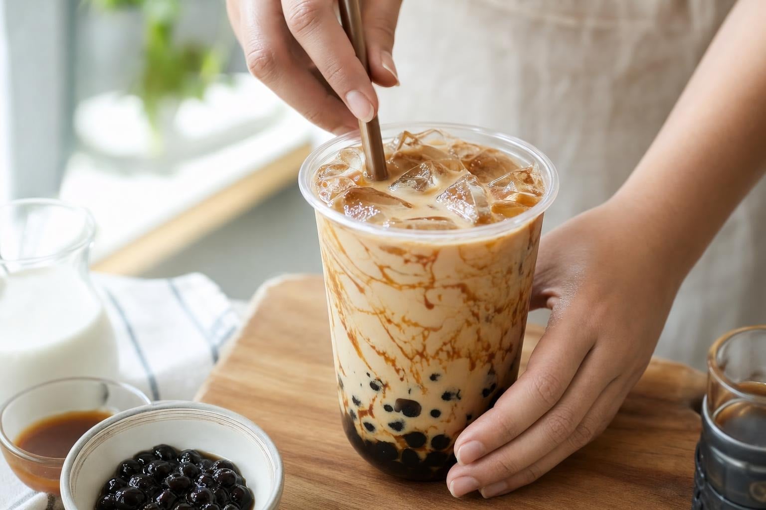 Boba Iced Coffee