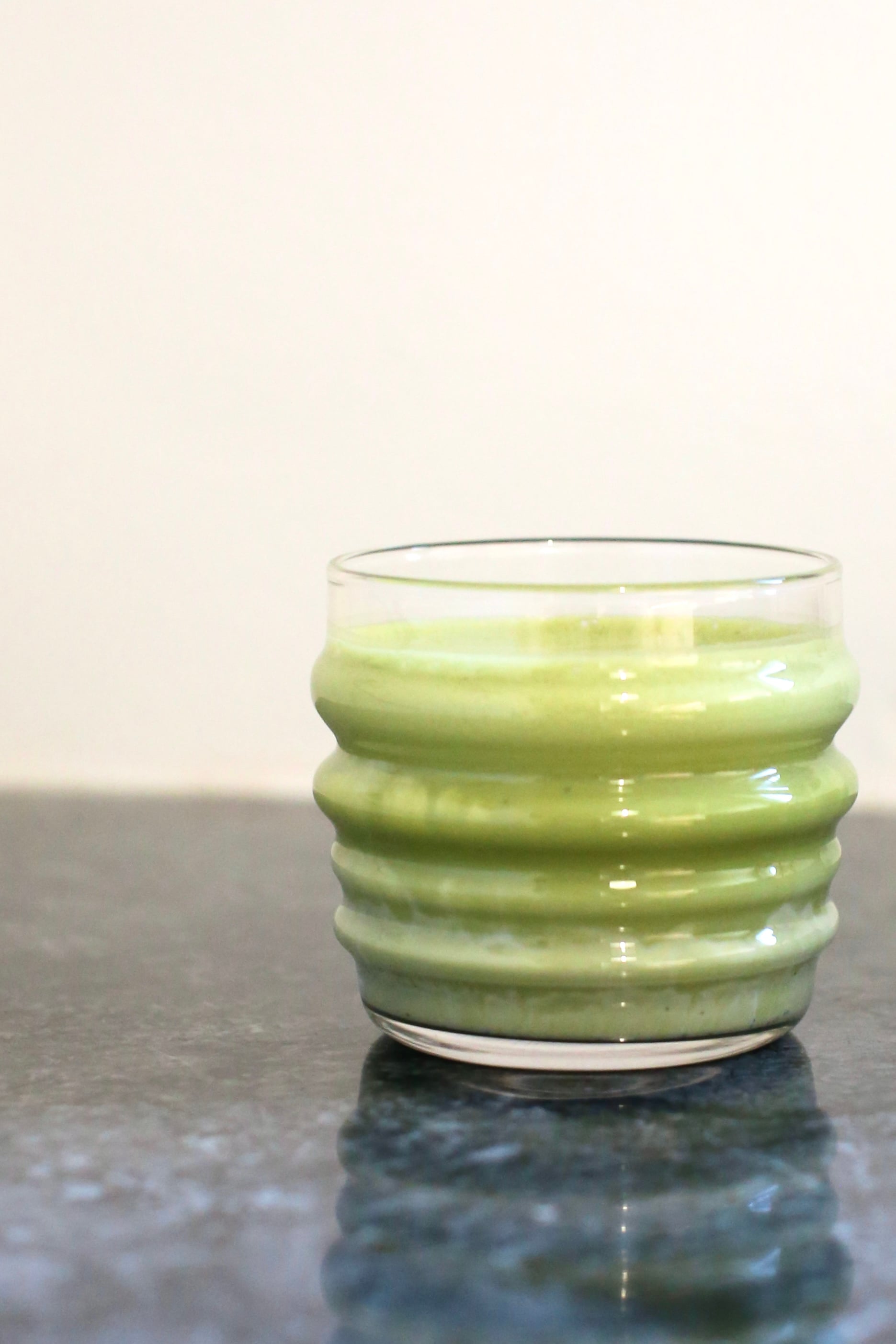 Schuimende Matcha Latte