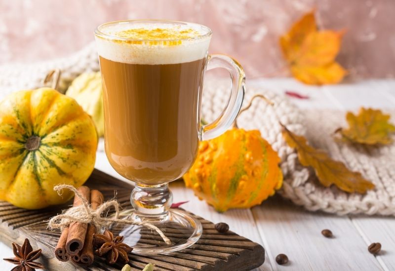 Pumpkin Spice Latte - un café au lait doux et épicé