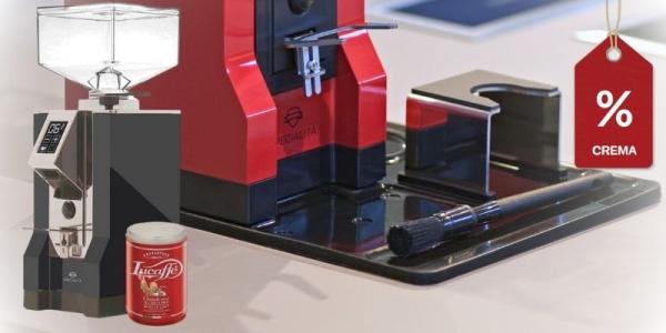 Buy an Eureka Mignon Specialità espresso grinder and get a free Tamper Station and free coffee beans!