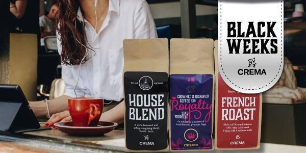 Tous les cafés Crema en promotion maintenant !