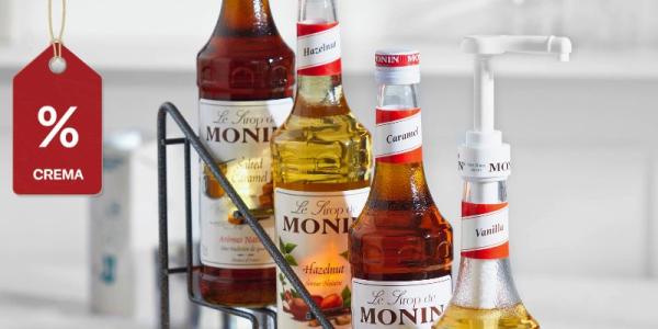 Oferta especial: xaropes e concentrados MONIN