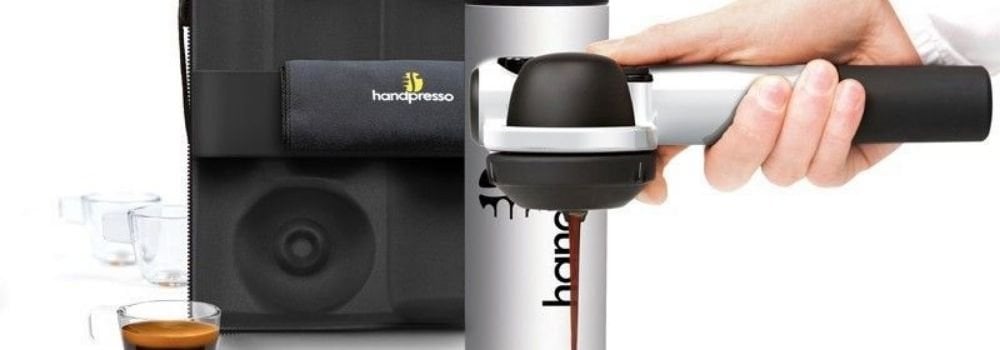 Grey and orange Handpresso Pump manual espresso machine - Handpresso