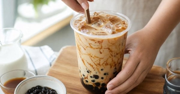 Boba Iced Coffee