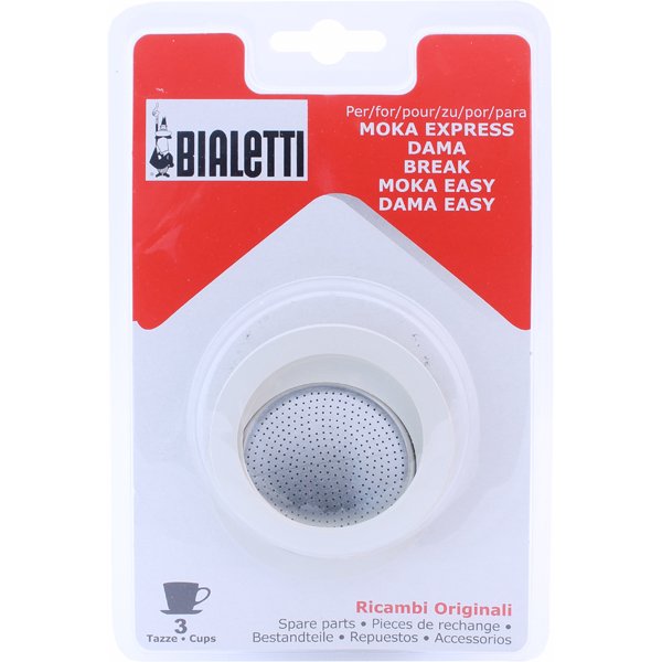 Bialetti spare gasket set for the Moka Express stovetop espresso maker