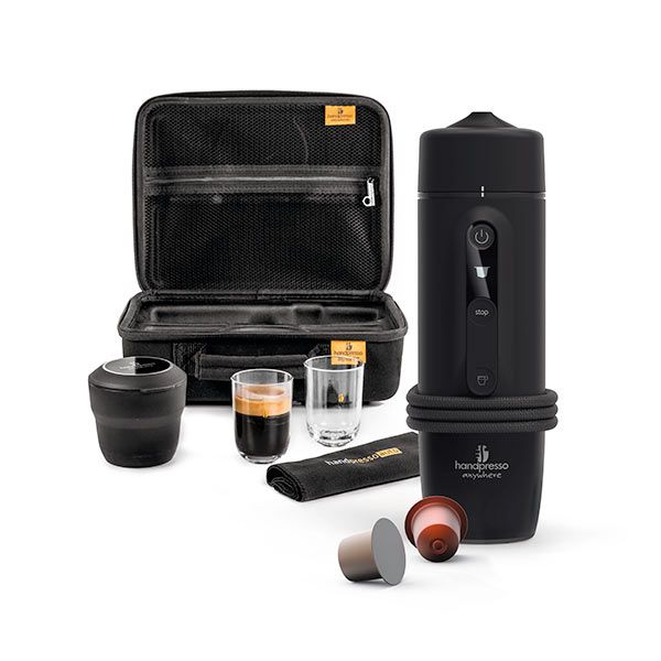 Handpresso Auto Capsule Espresso Machine Bundle Set Crema