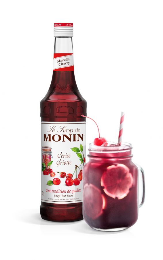 Monin Morello Cherry Syrup 700 ml Crema