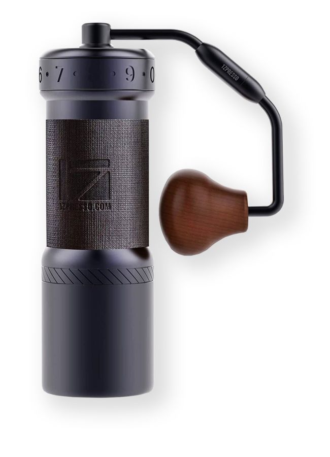 1Zpresso K-Ultra Manual Coffee Grinder | Heptagonal Burr, Foldable Handle, Magnetic Cup | Portable Hand Grinder For Espresso & Pour Over