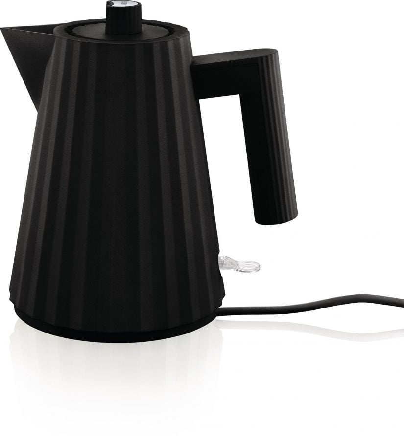 Alessi Alessi MDL06/1 Plissé Electric Water Kettle 1 l, Black