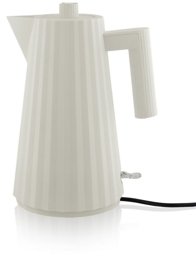 Alessi Alessi MDL06 Plissé Electric Water Kettle 1.7 l, White