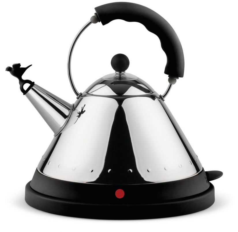 Alessi MG32 Electric Water Kettle 1 5 l Steel Black