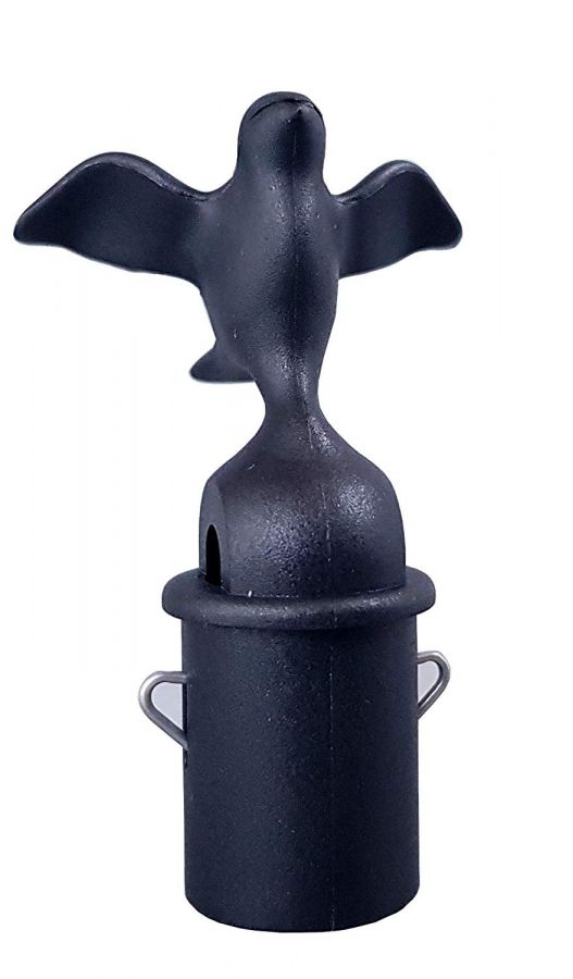 Alessi Replacement Bird Whistle For 9093 Water Kettle, Black