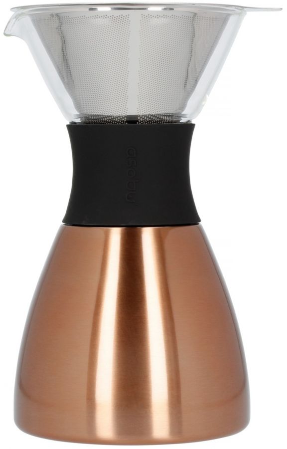 Asobu Asobu PourOver-PO300 Insulated Coffee Maker, Copper/Black