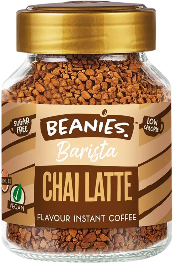 Beanies Barista Chai Latte Flavoured Instant Coffee 50 g