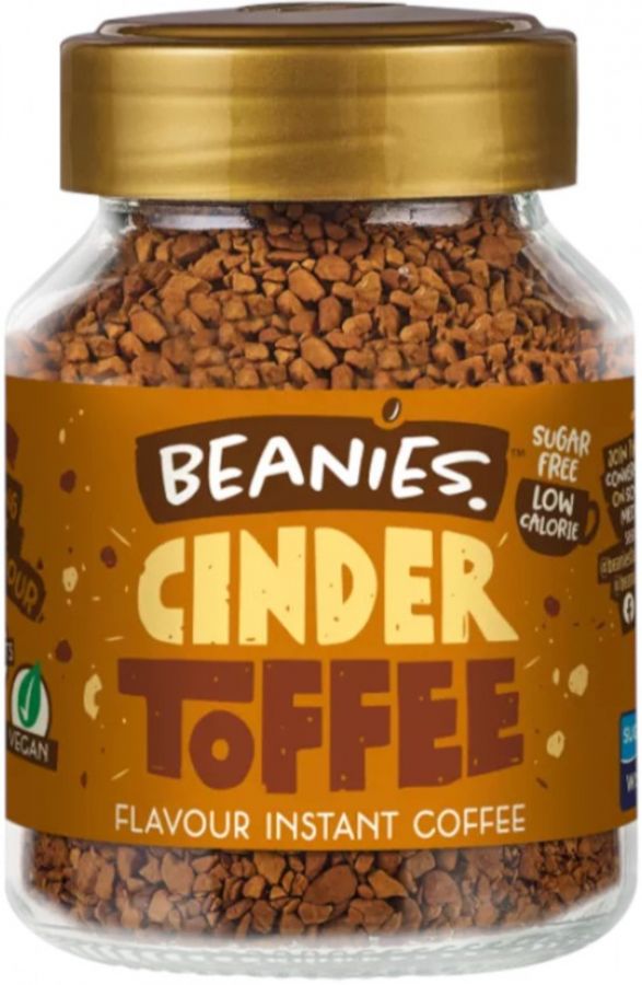 Beanies Cinder Toffee Flavoured Instant Coffee 50 g