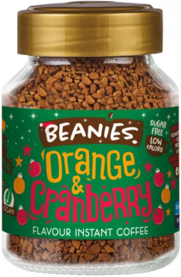 Beanies Beanies Orange & Cranberry Flavoured Instant Coffee 50 g