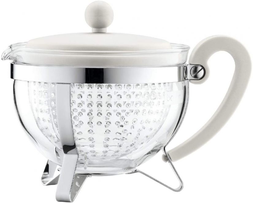 Bodum Chambord Tea Pot 1.0 l, White