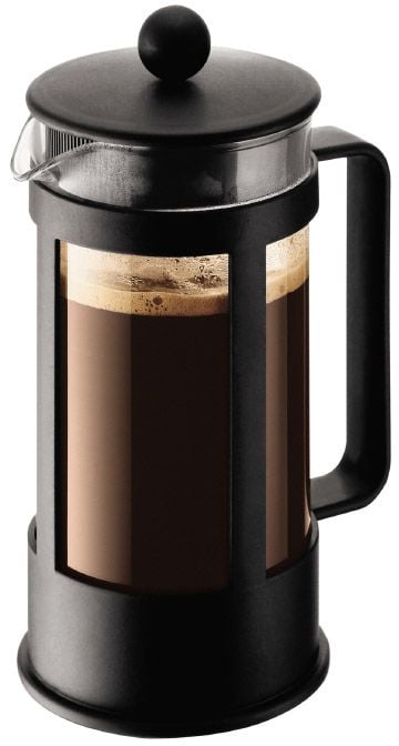 Cafetière à piston noir 35cl