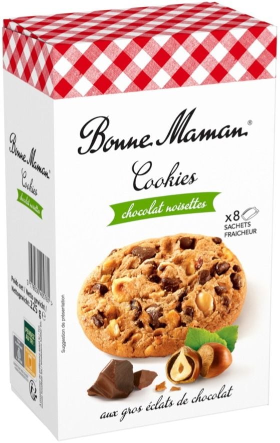 Bonne Maman Chocolate Hazelnut Cookies 170 g