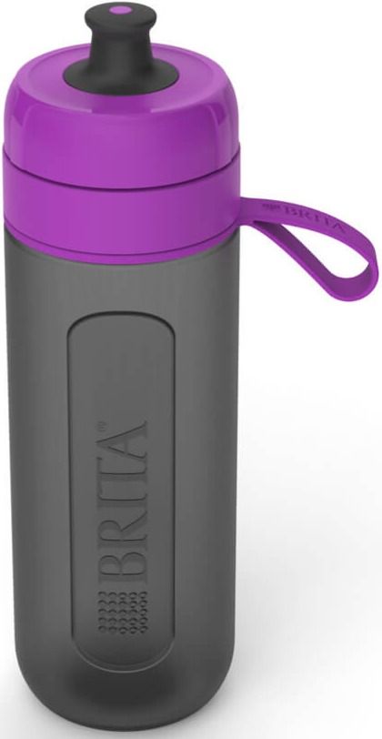 Brita FILL & GO ACTIVE WATER FILTER BOTTLE 600ml Removable Safety Cap BLUE 