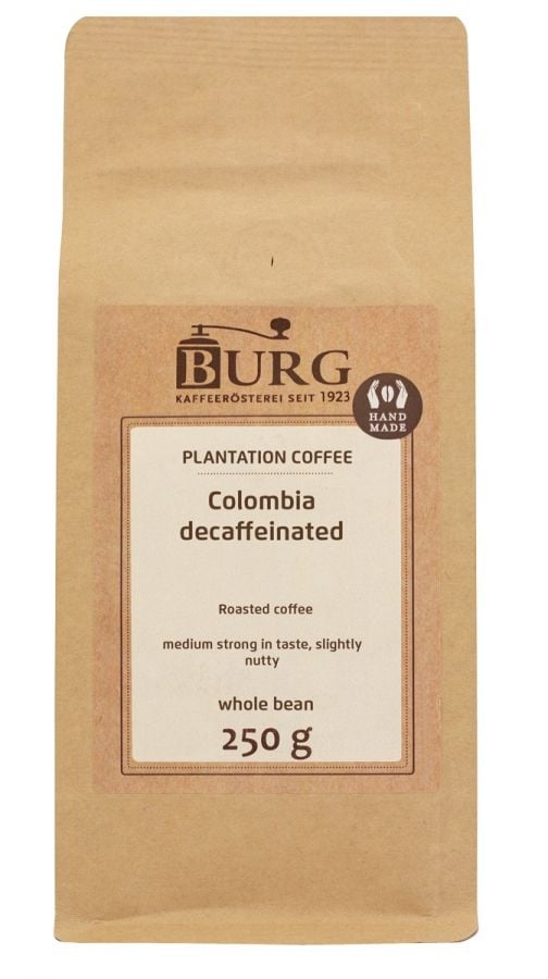 Burg Burg Colombia Excelso Decaf 250 g Coffee Beans