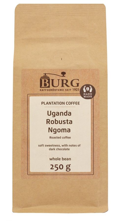 Burg Burg Uganda Robusta Ngoma 250 g Coffee Beans